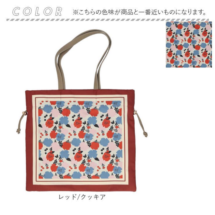 MOOMIN ムーミン スカーフ柄トートバッグ | BACKYARD FAMILY | 詳細画像11 