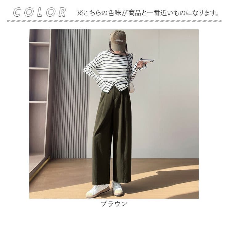 パンツ レディース カジュアル ゆったり | BACKYARD FAMILY | 詳細画像16 