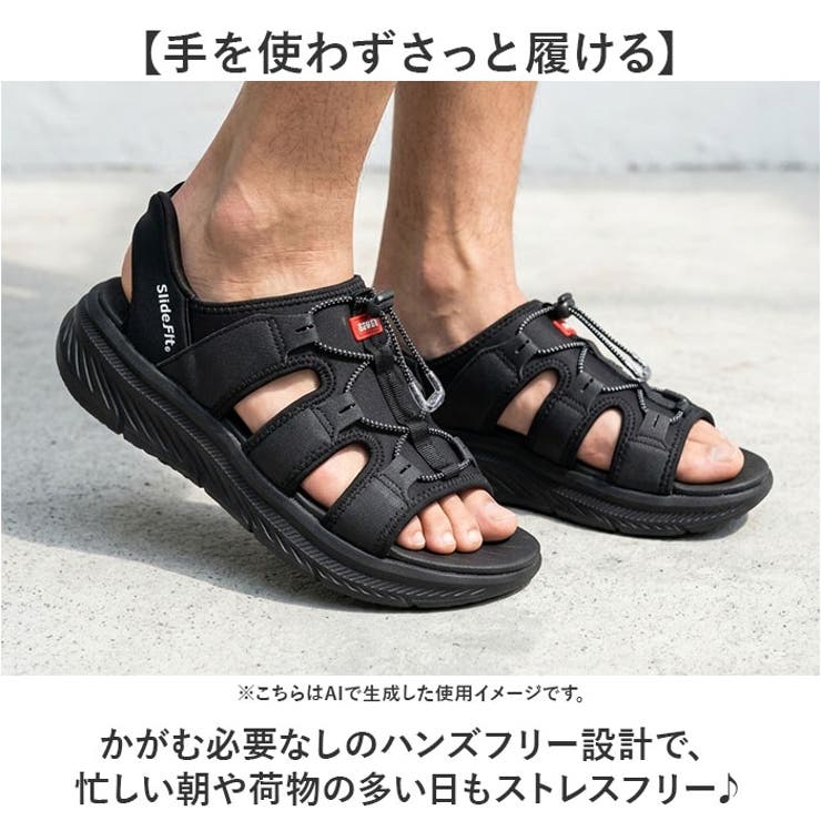 EDWIN ハンズフリーサンダル EW7102 | BACKYARD FAMILY | 詳細画像3 