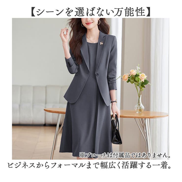 ワンピーススーツ ジャケットセット | BACKYARD FAMILY | 詳細画像4 