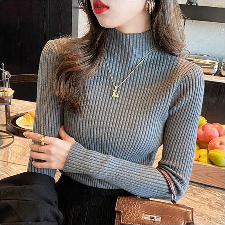 薄手細身ハイネックニット | BACKYARD FAMILY | 詳細画像10 