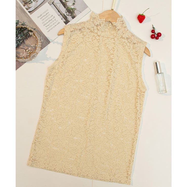 総レースハイネックタンクトップ | BACKYARD FAMILY | 詳細画像10 