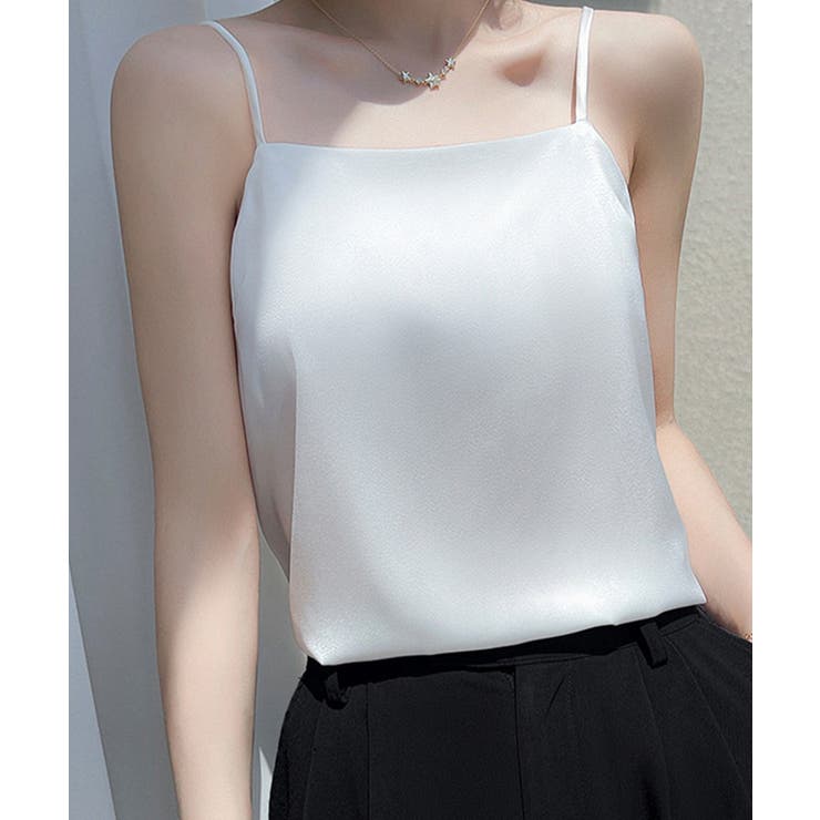 エレガントシルクタッチキャミソール | BACKYARD FAMILY | 詳細画像2 