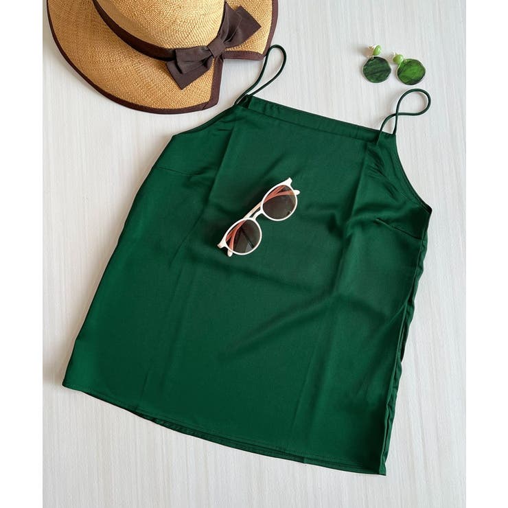 エレガントシルクタッチキャミソール | BACKYARD FAMILY | 詳細画像11 