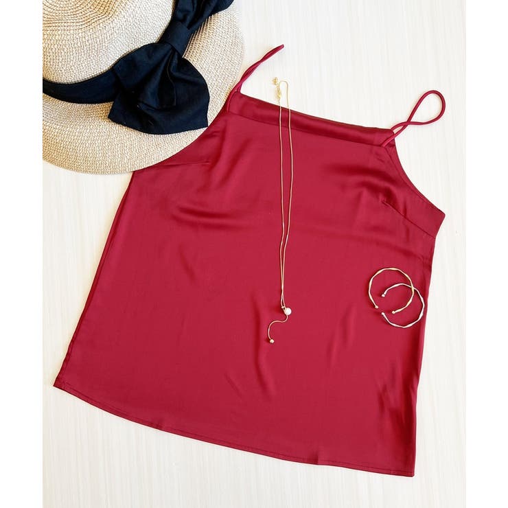 エレガントシルクタッチキャミソール | BACKYARD FAMILY | 詳細画像15 