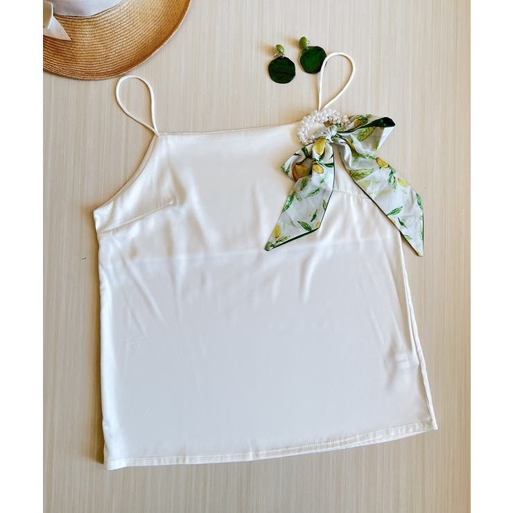 エレガントシルクタッチキャミソール | BACKYARD FAMILY | 詳細画像3 