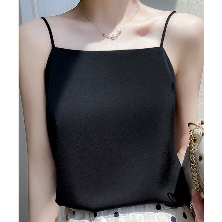 エレガントシルクタッチキャミソール | BACKYARD FAMILY | 詳細画像4 