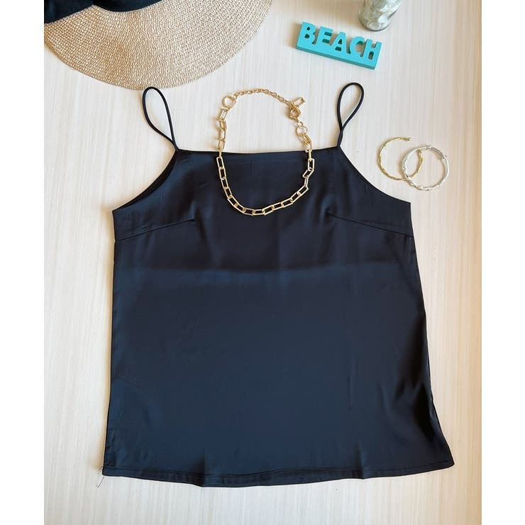 エレガントシルクタッチキャミソール | BACKYARD FAMILY | 詳細画像5 