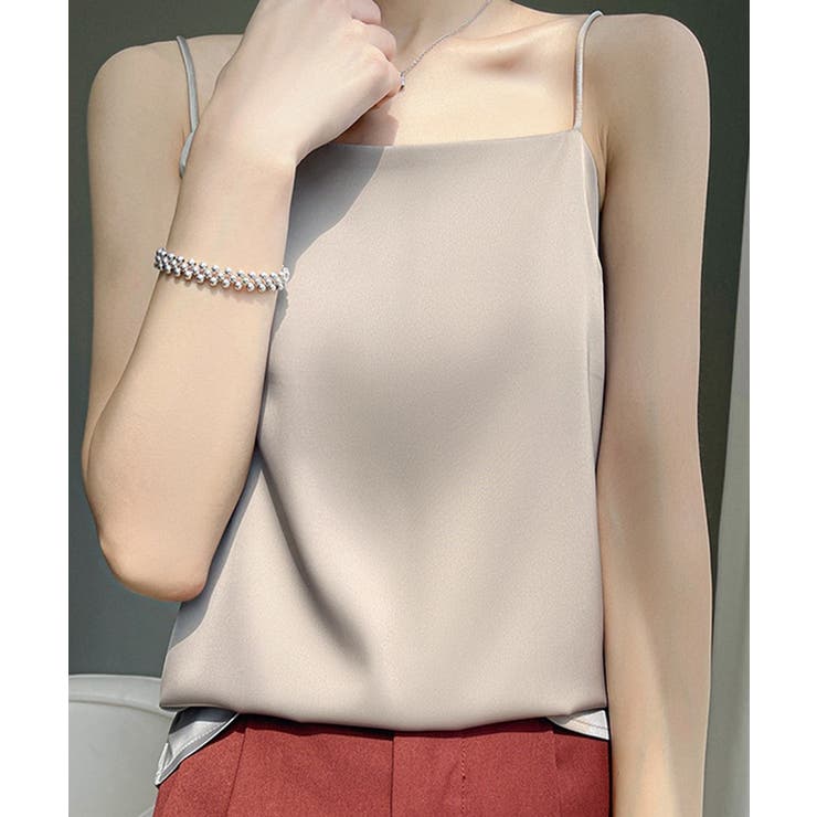 エレガントシルクタッチキャミソール | BACKYARD FAMILY | 詳細画像6 