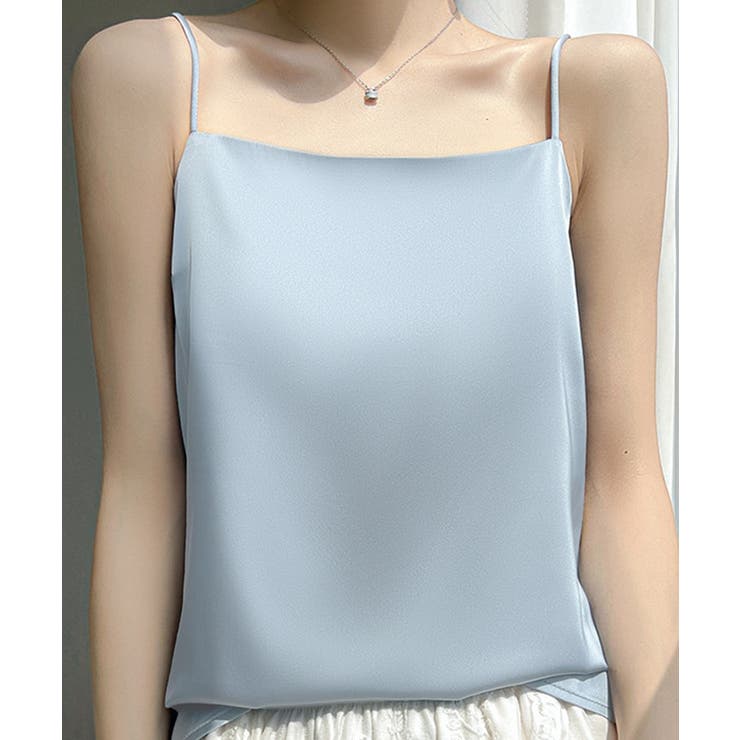 エレガントシルクタッチキャミソール | BACKYARD FAMILY | 詳細画像8 