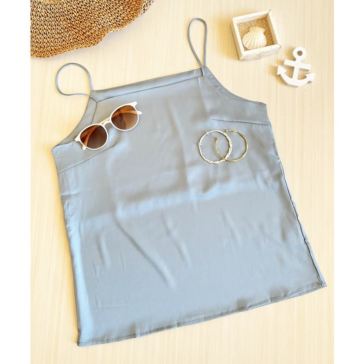 エレガントシルクタッチキャミソール | BACKYARD FAMILY | 詳細画像9 