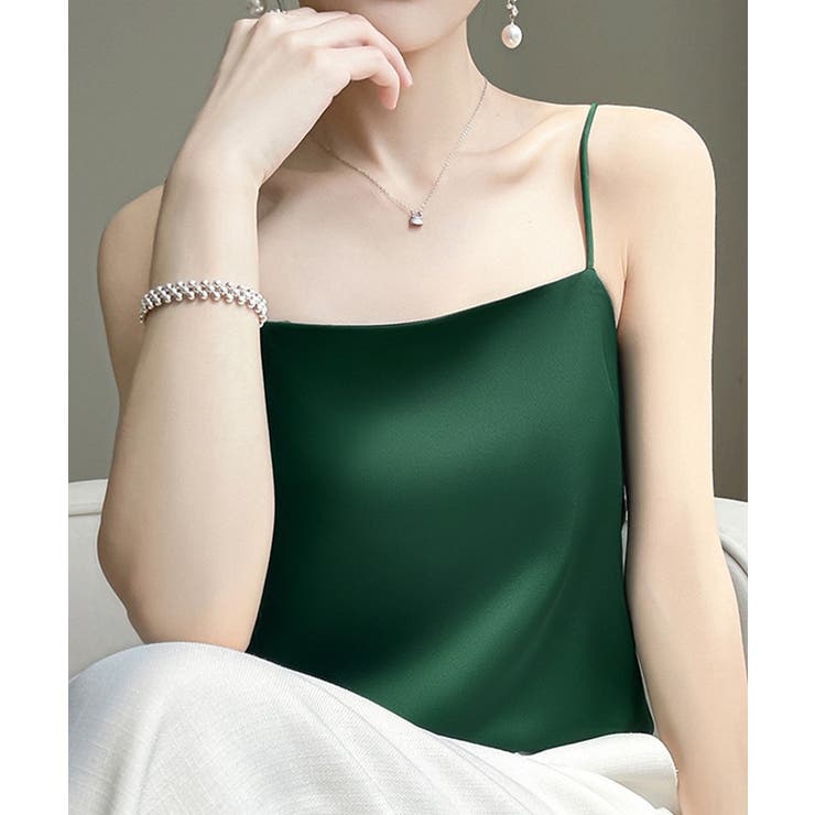 エレガントシルクタッチキャミソール | BACKYARD FAMILY | 詳細画像10 