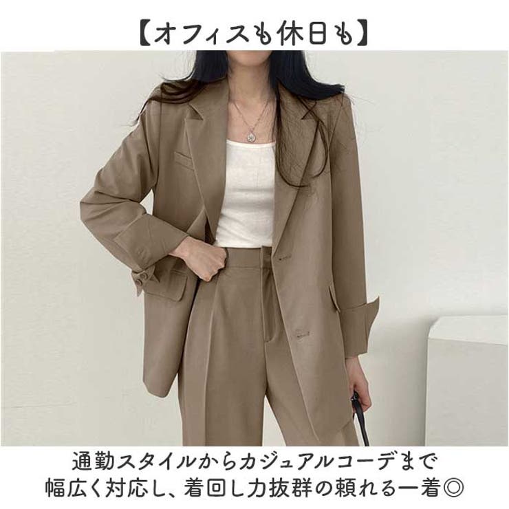 テーラードジャケット レディース ゆったり | BACKYARD FAMILY | 詳細画像5 