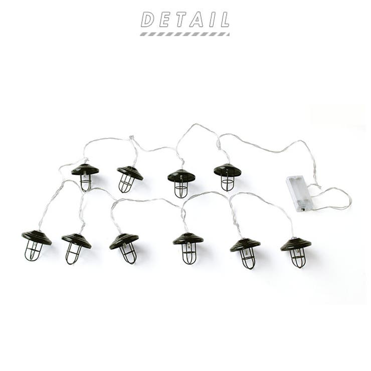 LED ストリングランタン 10P | BACKYARD FAMILY | 詳細画像2 