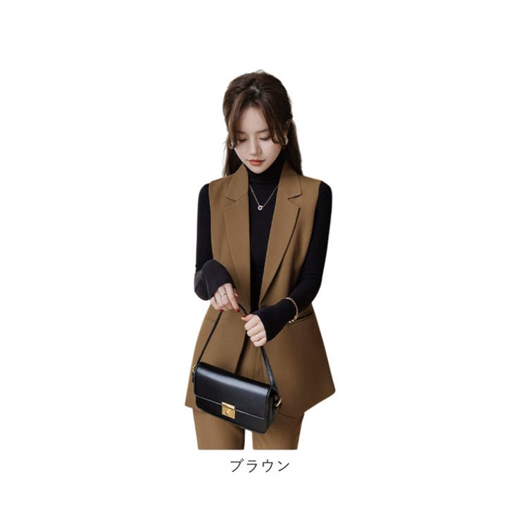 レディース ベスト ジレ ブレザー テーラード ジャケット | BACKYARD FAMILY | 詳細画像14 