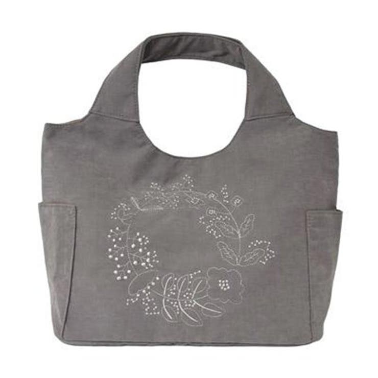 ピーチスキン風刺繍 クリテトートバッグ | BACKYARD FAMILY | 詳細画像7 