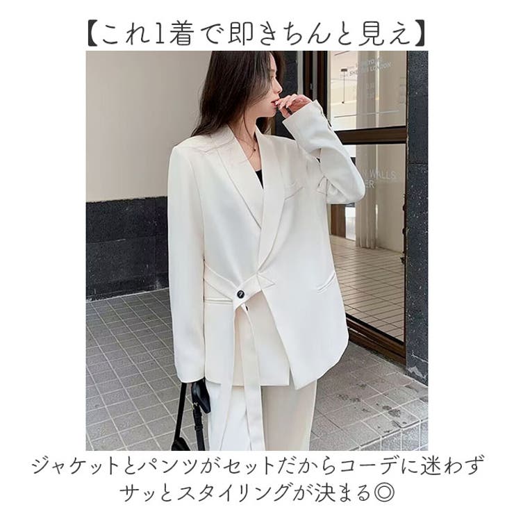 レディーススーツ ビジネスカジュアル セットアップ | BACKYARD FAMILY | 詳細画像3 