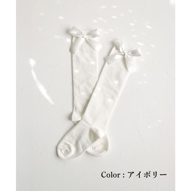 Rora エマリー リボン ハイソックス | BACKYARD FAMILY | 詳細画像6 