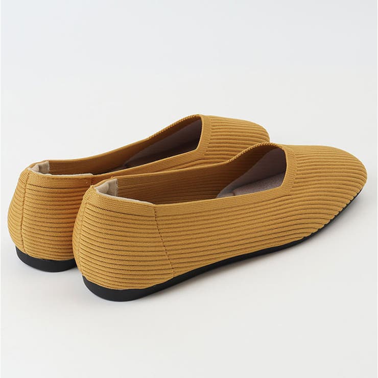 ニットパンプス スクエアトゥフラット | BACKYARD FAMILY | 詳細画像18 