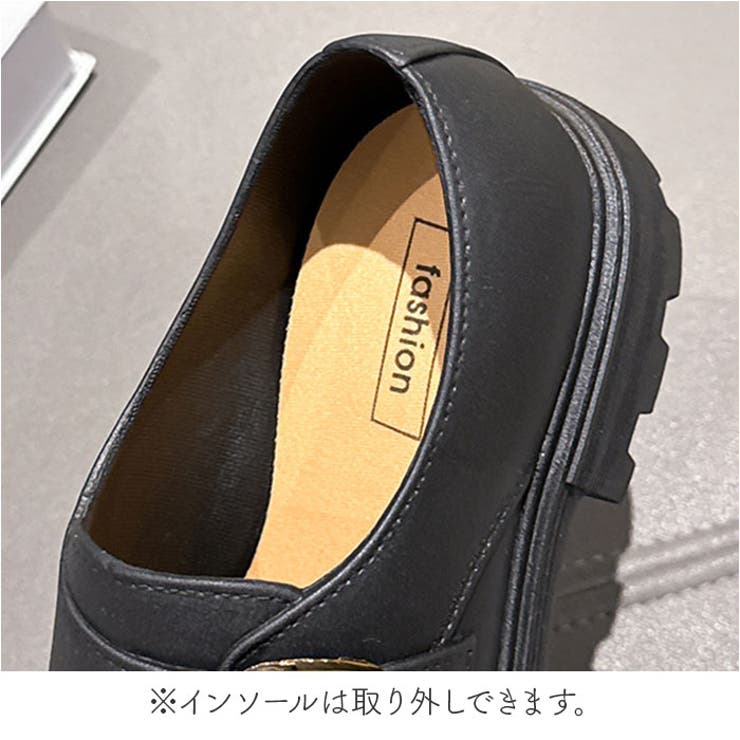 レイン ローファー レディース レインシューズ 軽量 晴雨兼用 | BACKYARD FAMILY | 詳細画像12 