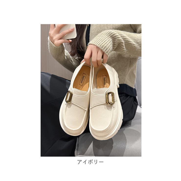 レイン ローファー レディース レインシューズ 軽量 晴雨兼用 | BACKYARD FAMILY | 詳細画像16 