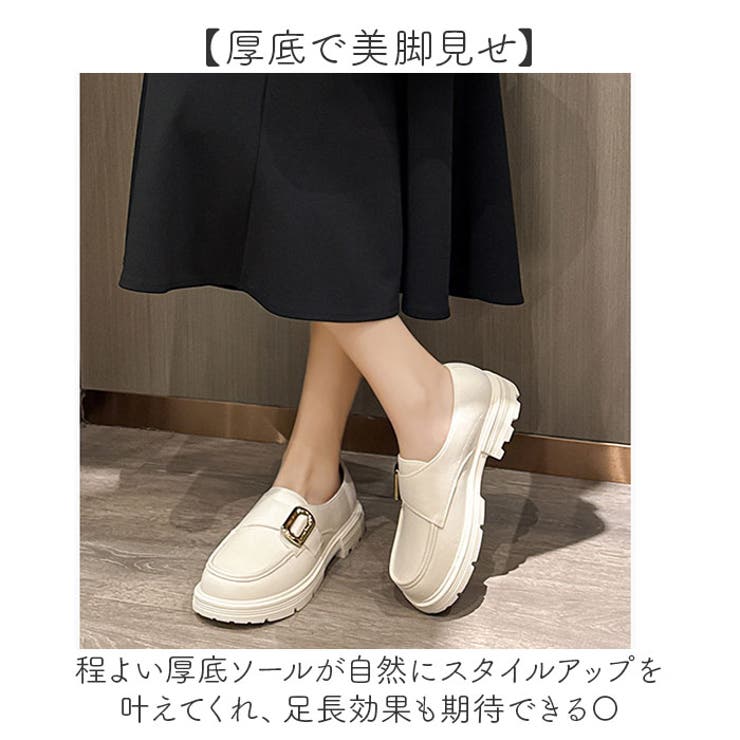 レイン ローファー レディース レインシューズ 軽量 晴雨兼用 | BACKYARD FAMILY | 詳細画像5 