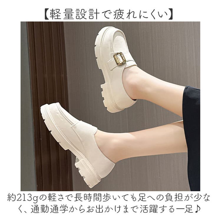 レイン ローファー レディース レインシューズ 軽量 晴雨兼用 | BACKYARD FAMILY | 詳細画像6 