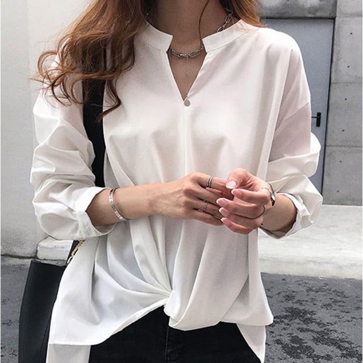 シャツブラウス レディースゆったりサイズ | BACKYARD FAMILY | 詳細画像11 