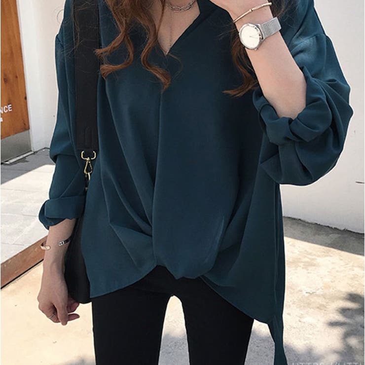 シャツブラウス レディースゆったりサイズ | BACKYARD FAMILY | 詳細画像14 