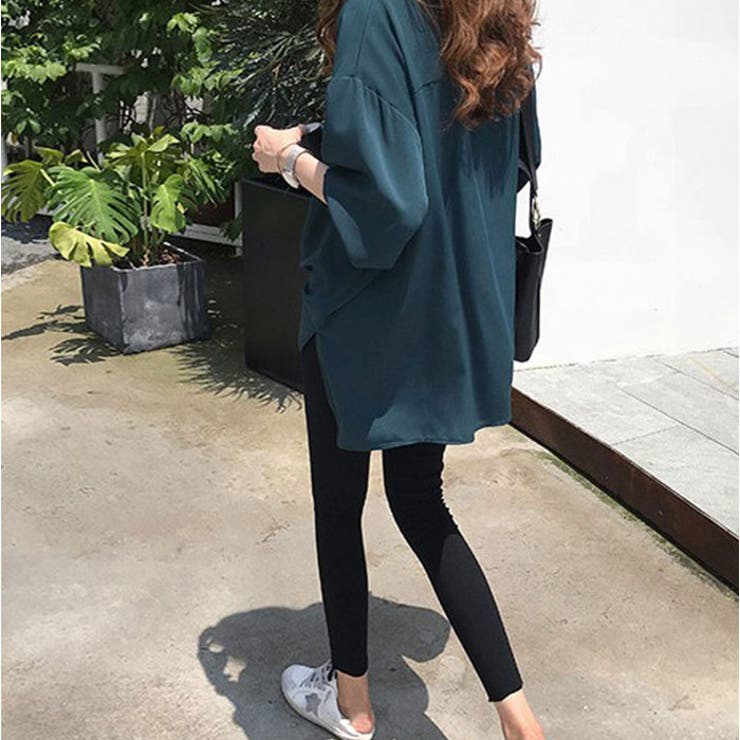 シャツブラウス レディースゆったりサイズ | BACKYARD FAMILY | 詳細画像15 