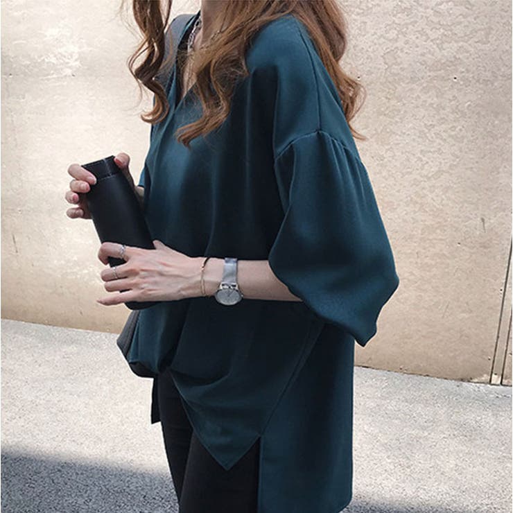 シャツブラウス レディースゆったりサイズ | BACKYARD FAMILY | 詳細画像16 