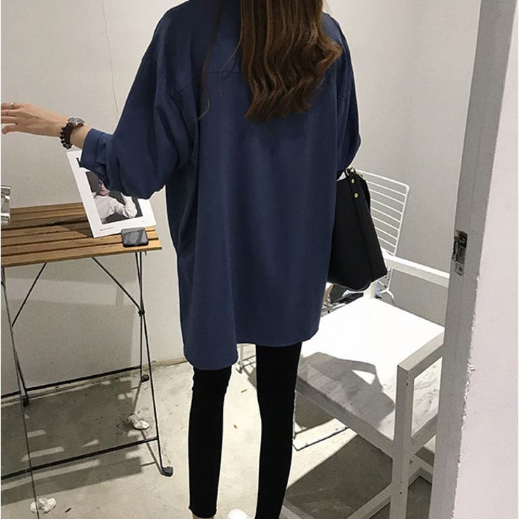 シャツブラウス レディースゆったりサイズ | BACKYARD FAMILY | 詳細画像17 