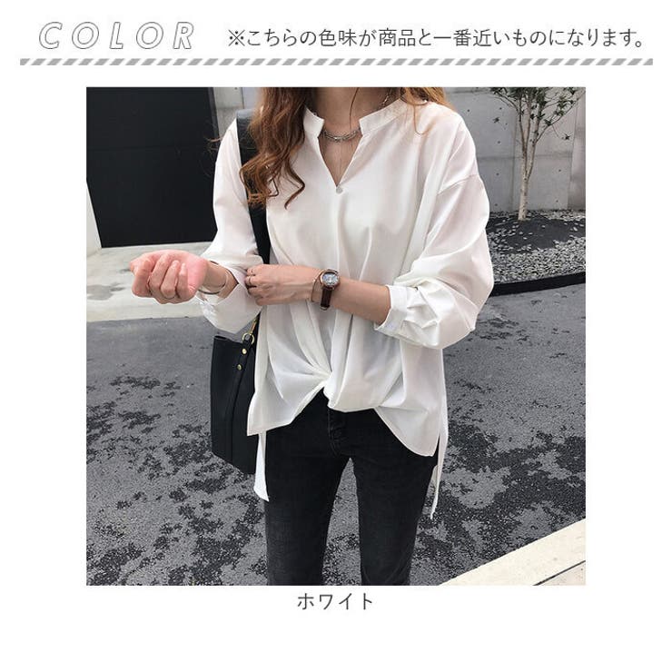 シャツブラウス レディースゆったりサイズ | BACKYARD FAMILY | 詳細画像18 