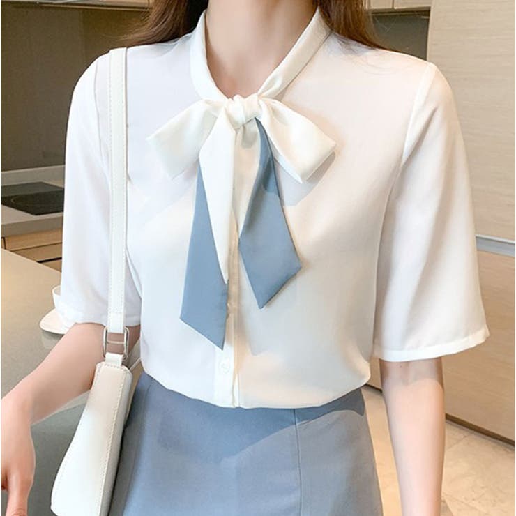 ネクタイブラウス レディース | BACKYARD FAMILY | 詳細画像15 