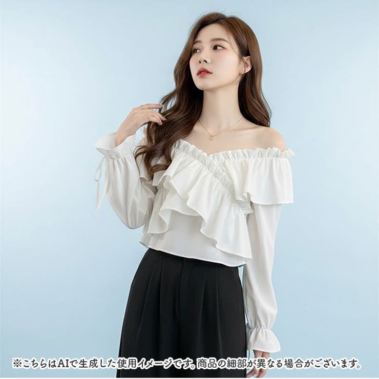 ブラウス オフショルフリル | BACKYARD FAMILY | 詳細画像12 