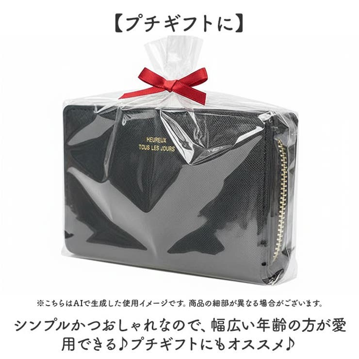 角シボミドルL型ファスナー財布 | BACKYARD FAMILY | 詳細画像9 
