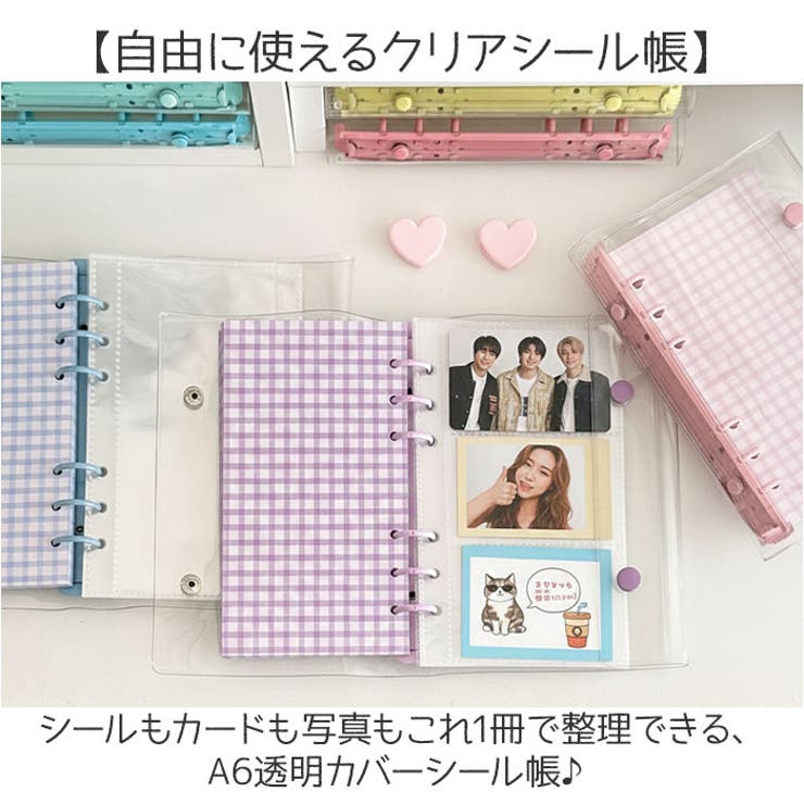 透明カバー シール帳 A6 | BACKYARD FAMILY | 詳細画像2 
