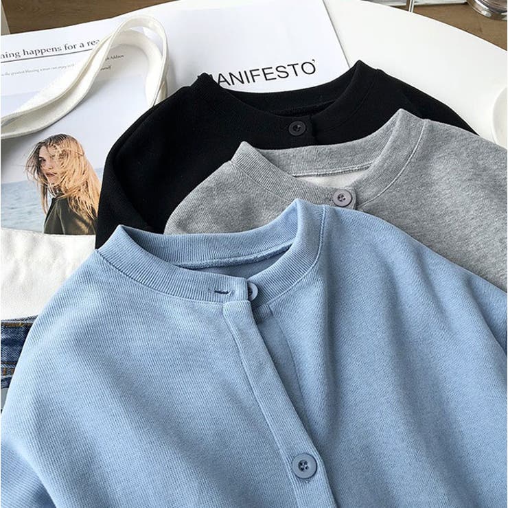 トレーナー風カーディガン アウター | BACKYARD FAMILY | 詳細画像11 