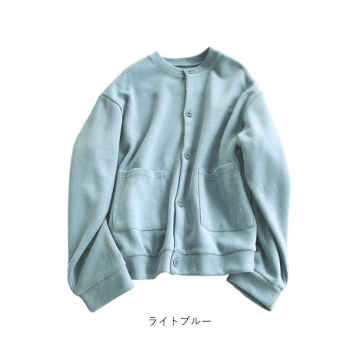 トレーナー風カーディガン アウター | BACKYARD FAMILY | 詳細画像18 