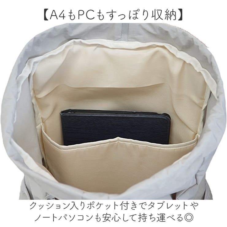 L.R.M ドロスト巾着リュック | BACKYARD FAMILY | 詳細画像4 