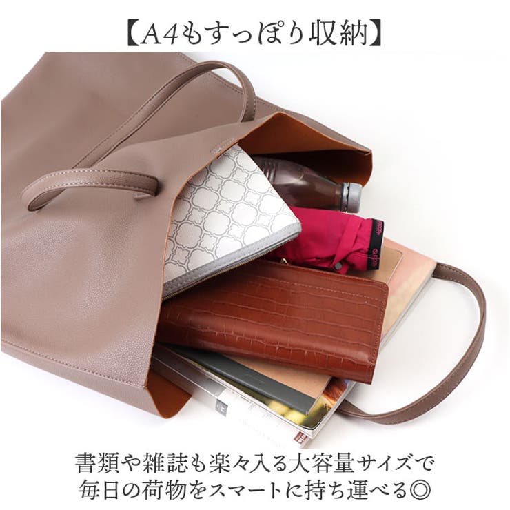 synthetic leather トートバッグ | BACKYARD FAMILY | 詳細画像3 