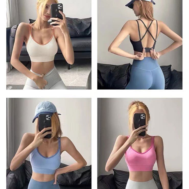 スポーツブラスポブラ ヨガ ブラトップ | BACKYARD FAMILY | 詳細画像15 