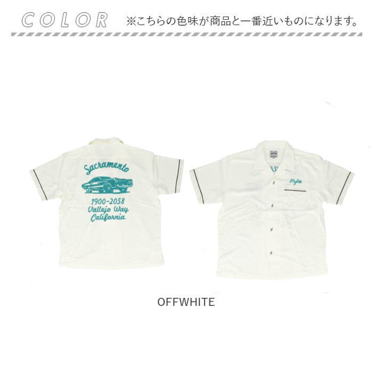 HOUSTON BOWLING SHIRT(SACRAMENTO) | BACKYARD FAMILY | 詳細画像13 