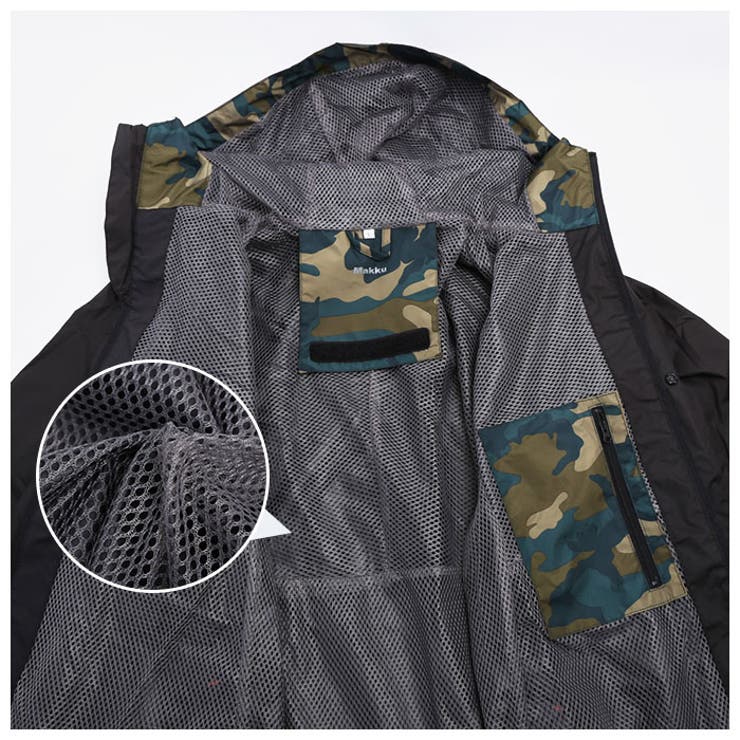 マック レインスーツ クロスオーバーレインスーツ AS-8510 | BACKYARD FAMILY | 詳細画像7 