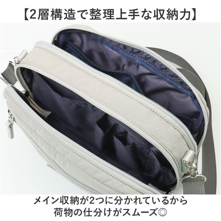 anello GRANDE コスポ 2WAY2層ポーチ型ショルダー | BACKYARD FAMILY | 詳細画像3 