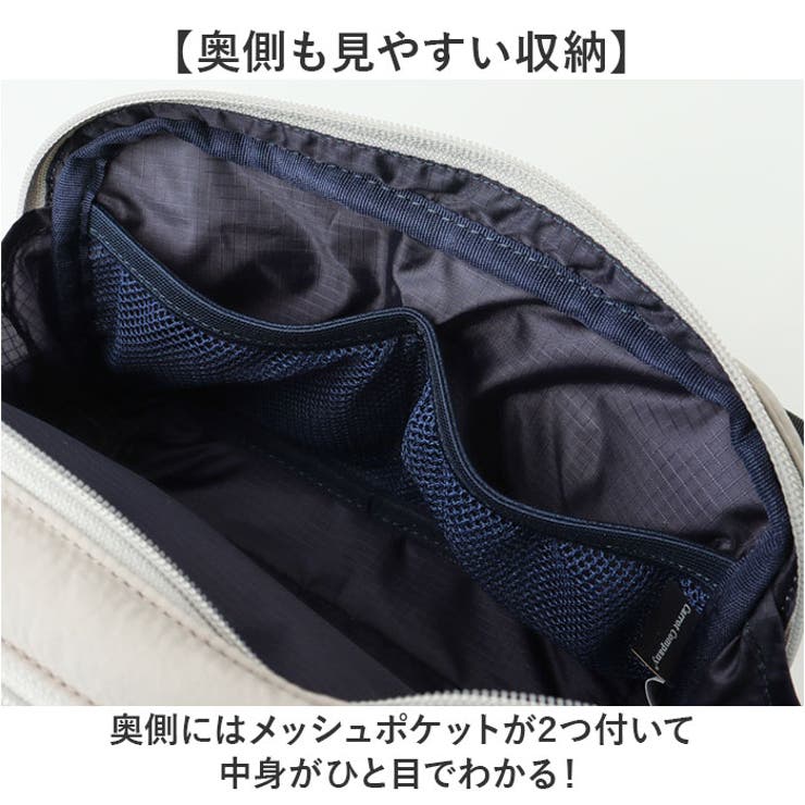 anello GRANDE コスポ 2WAY2層ポーチ型ショルダー | BACKYARD FAMILY | 詳細画像6 