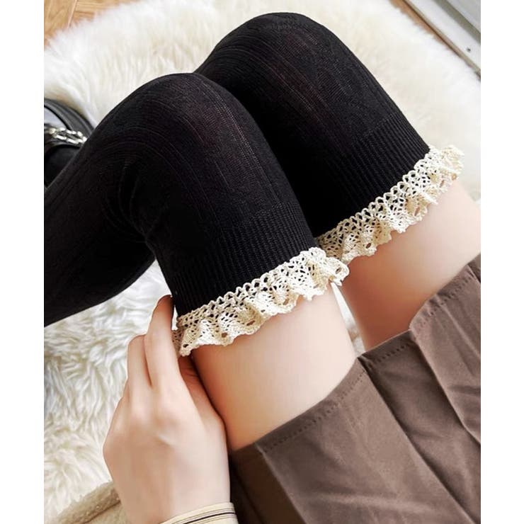 フリル付きニーハイソックス | BACKYARD FAMILY | 詳細画像2 