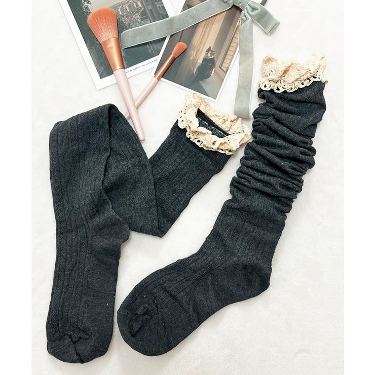 フリル付きニーハイソックス | BACKYARD FAMILY | 詳細画像16 