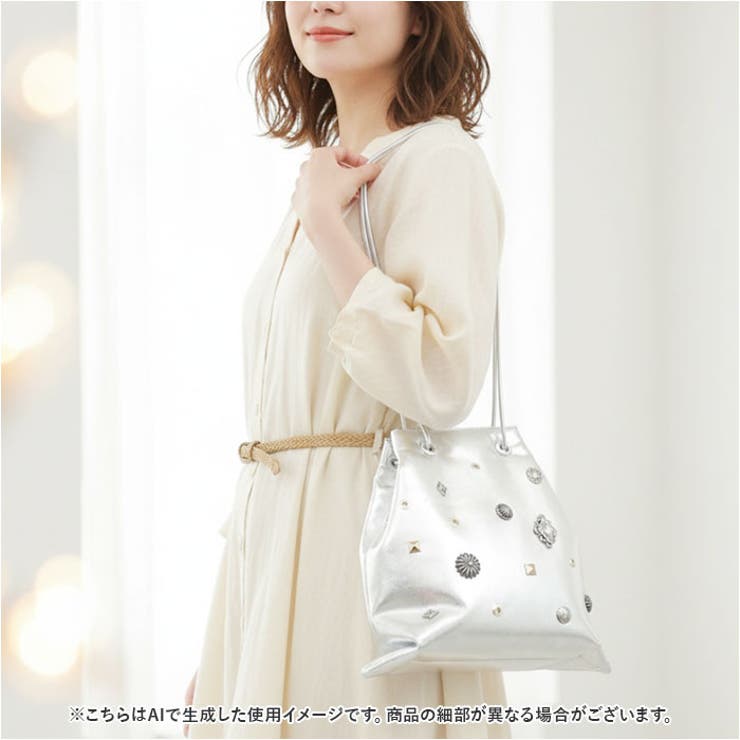 kakatoo カカトゥ スタッズボンディングショルダー | BACKYARD FAMILY | 詳細画像8 