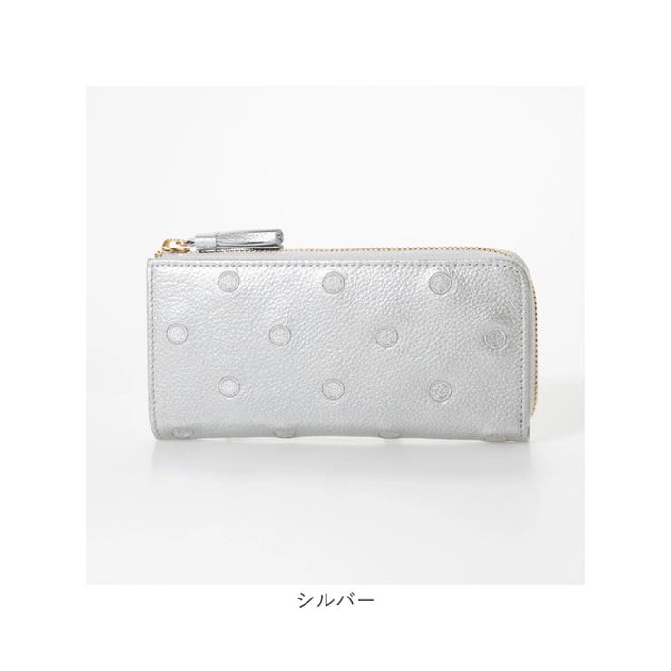 perche ペルケ 牛革ドット刺繍 L字パームフィット | BACKYARD FAMILY | 詳細画像14 